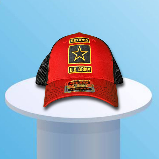 Retired U.S. Army Hat - Proudly Served